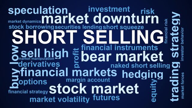 Short Selling Word Cloud