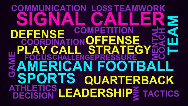 Signal Caller Word Cloud