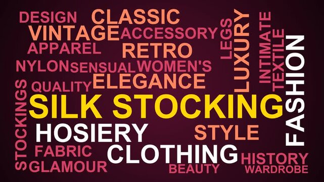 Silk Stocking Word Cloud