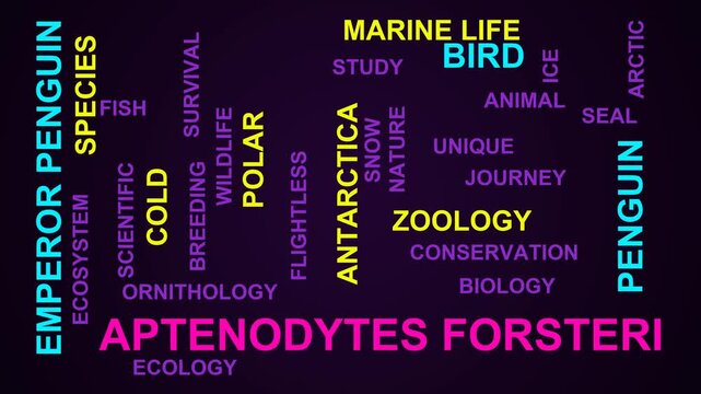 Aptenodytes Forsteri Word Cloud