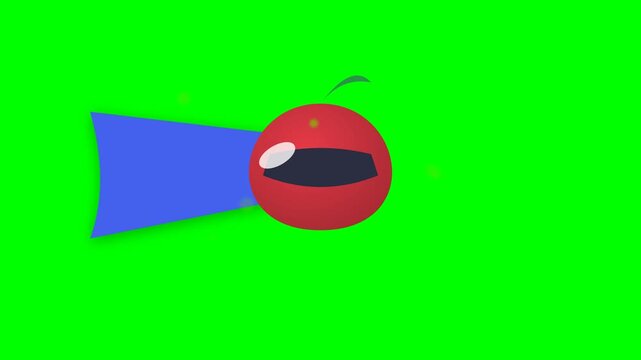 ladybug on green background cartoon, eyes, art, red, character, web, design, emoticon, symbol, alien, mouth, head, sign