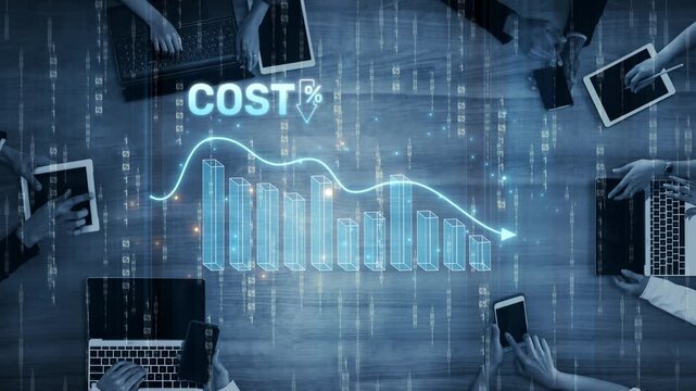 Cost reduction and cost saving through digital transformation, business cost optimization, operational cost reduction, financial savings, and resource efficiency strategies for business success. Muxer