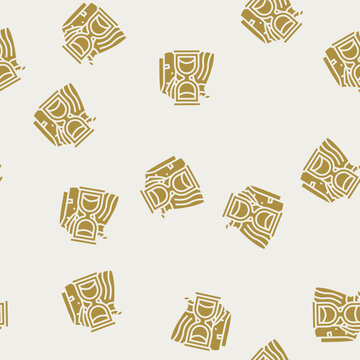 victorian era steampunk vintage vector glyph seamless pattern victorian era steampunk vintage sign illustration