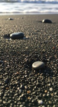 Beach Pebbles - A Textured Landscape of Natures Beauty.
