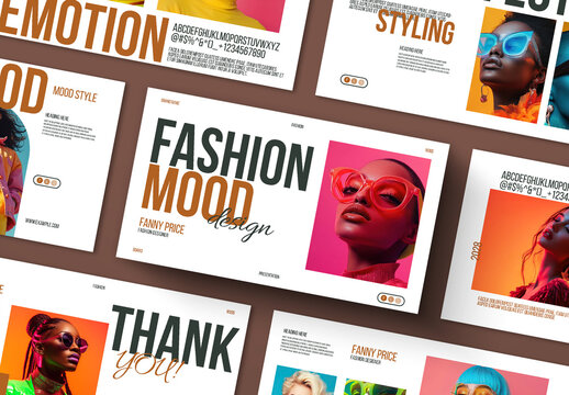 Fashion Mood Board Presentation