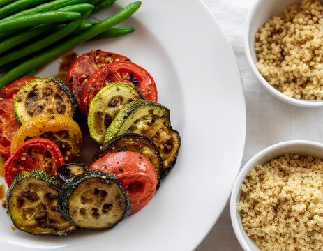 Vegan dinner