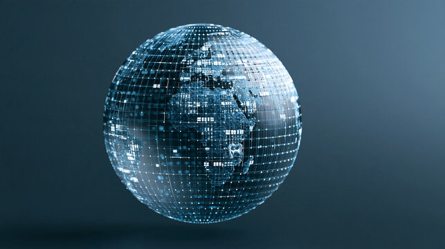 visionary future of business intelligence, enormous transparent holographic sphere containing interconnected analytics ecosystems, predictive models, AI neural networks and business data streams,