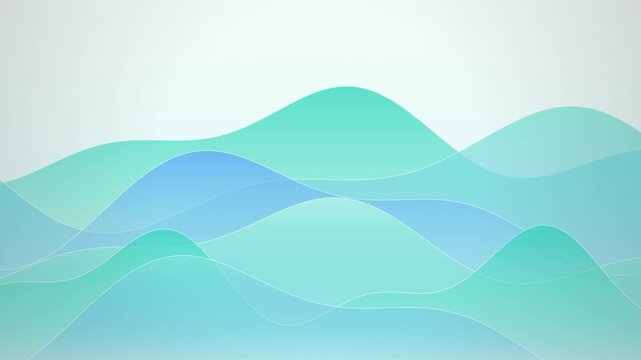 abstract blue background with waves