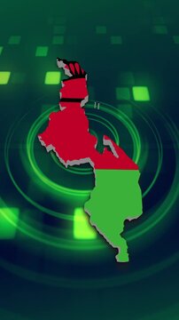 Mobile Vertical Resolution, 2160x3840 Pixels, Malawi Flag on its Country Map, 3D Map Flag Opener

Suitable for Mobile Videos, Politics, Elections, Travel, News and Sports Events and Presentations