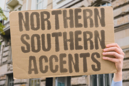 "Northern southern accents" Dialects divide Britain's regions. ACCENTS. NORTHERN. SOUTHERN. DIALECTS. BRITAIN.