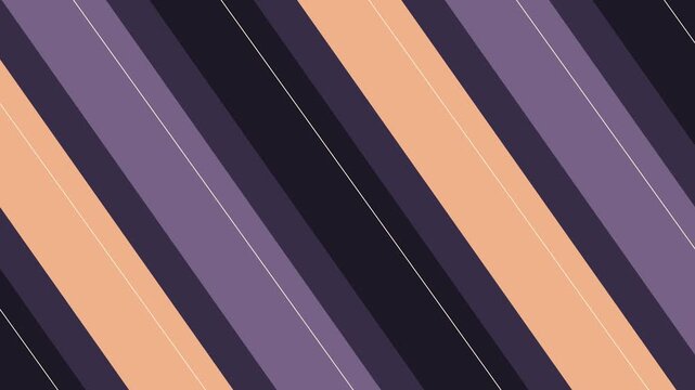 Diagonal stripes in shades of purple, peach, and dark blue creating abstract pattern