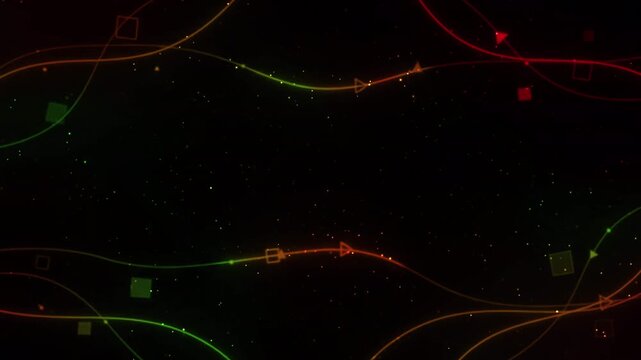 A solid color plane anchors a basic background where abstract texture meets smooth gradient transitions, producing a restrained atmosphere with elegant contemporary character