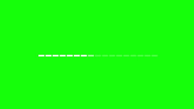 Animated Progress Bar and Loading Indicator for Digital Interface