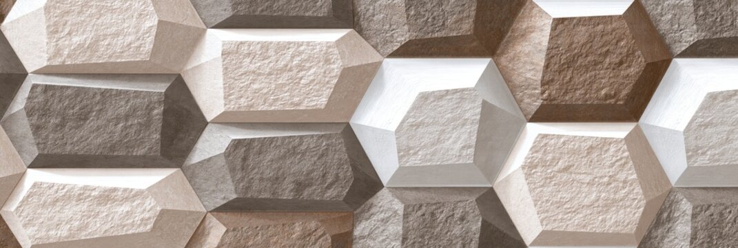 Textured geometric pattern in neutral tones