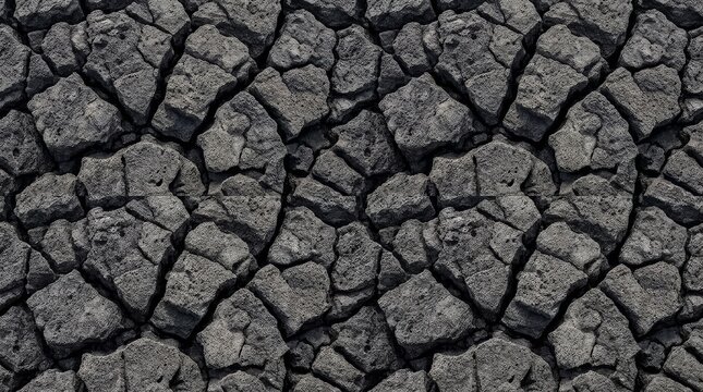 Gray stone texture background with cracked pattern