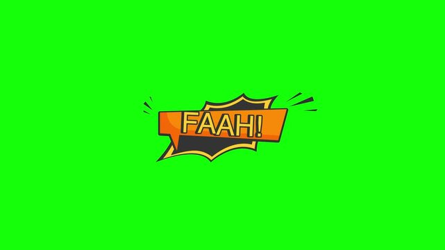 High Impact Hilarious FAAH Reaction Meme, Funny Surprise Moment, Meme, Green Screen, High-quality 4 K footage