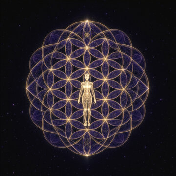 Sacred Geometry Human