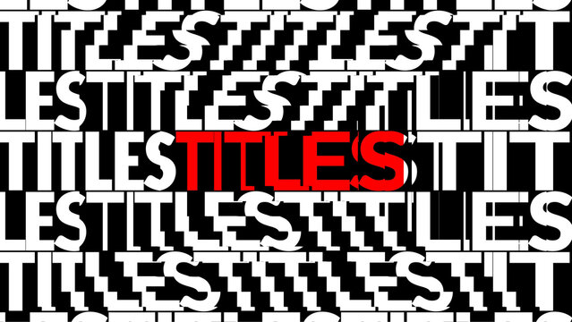 Kinetic Loop Titles 4 &ndash; Seamless Kinetic Typography, Looping Text Animations, Dynamic Titles and Modern Motion Graphics for Professional Video Editing