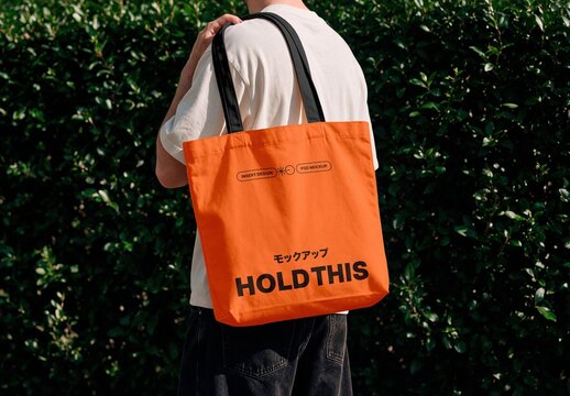 Studio Tote Bag Mockup
