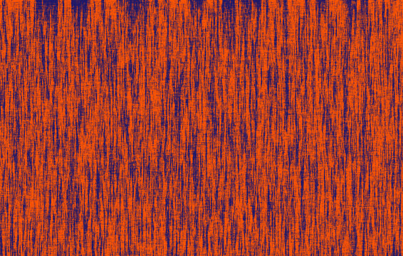 Abstract textured background with vertical orange and dark blue distressed pattern