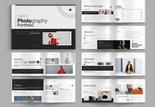 Photography Portfolio Landscape Template