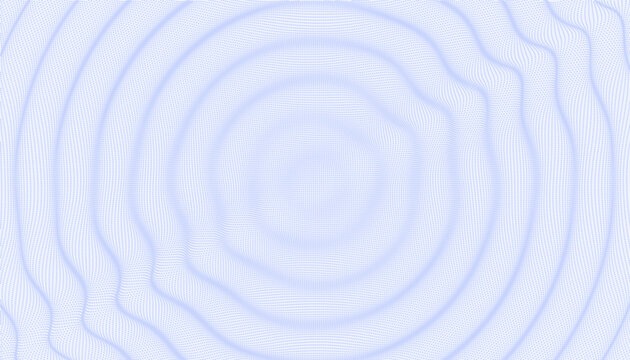 3D wavy background. Ripple effect. Grid surface. Vector illustration for cover, card, postcard, banner, poster, brochure or presentation.