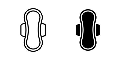 Sanitary pad icon © Muhammad