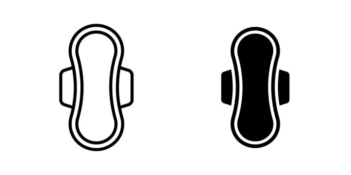 Sanitary pad icon