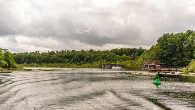 Der Reeckkanal zwischen M&uuml;ritz und K&ouml;lpinsee in Mecklenburg-Vorpommern