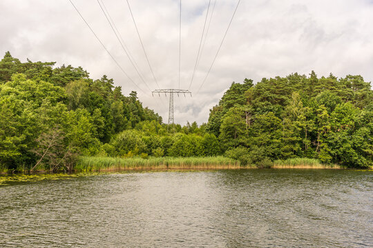 Der Reeckkanal zwischen M&uuml;ritz und K&ouml;lpinsee in Mecklenburg-Vorpommern