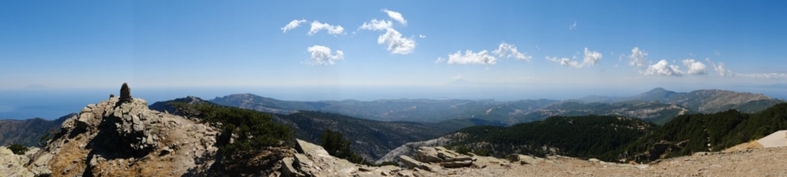 panorama of mountains