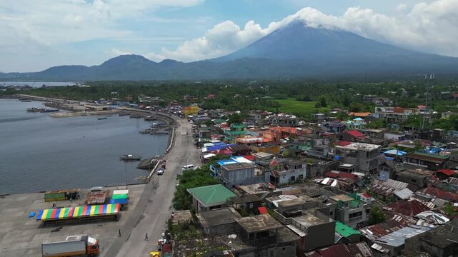 San Roque Boulevard Along Tabaco Waterfront, Tabaco City, Philippines