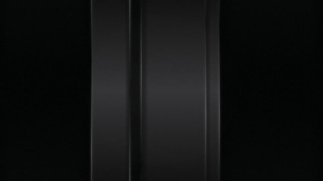 Dark metallic vertical ridges panning down seamless loop background