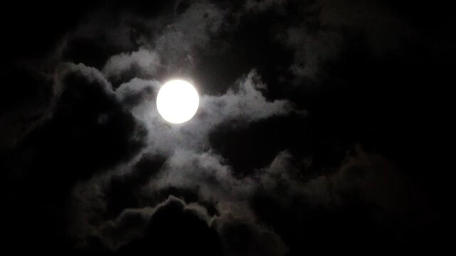 Full Moon sky 
