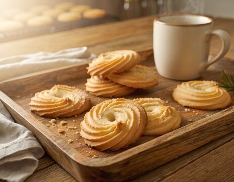butter cookies tray