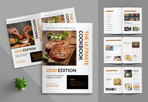 Cookbook Template Layout