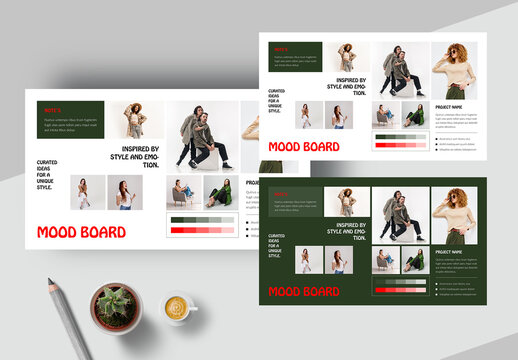 Creative Mood Board Template