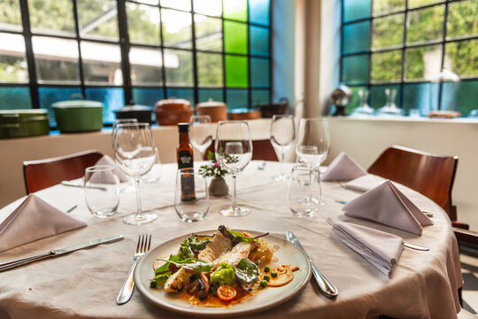 luxury restaurant