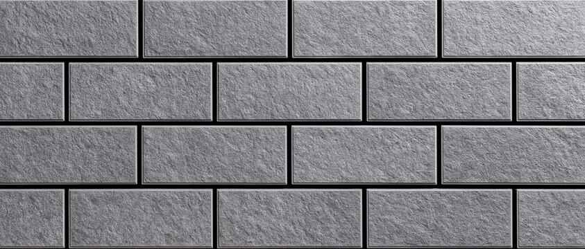 Grey stone brick wall texture, Textured masonry background pattern, Exterior building facade backdrop
