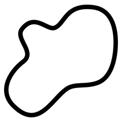 Fototapeta premium Random Shape Vector Illustration 