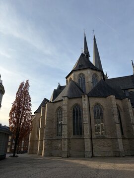 Historische Kirche im Zentrum von Wesel am Niederrhein