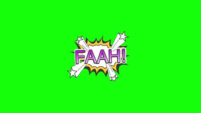 High Impact Hilarious FAAH Reaction Meme, Funny Surprise Moment, Meme, Green Screen, High-quality 4 K Footage.