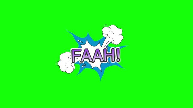 High Impact Hilarious FAAH Reaction Meme, Funny Surprise Moment, Meme, Green Screen, High-quality 4 K Footage.