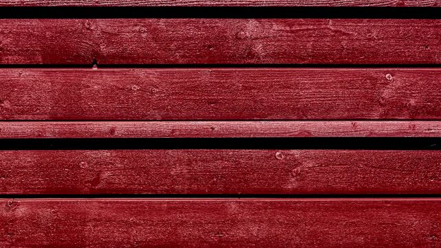 Red weathered wooden horizontal planks texture