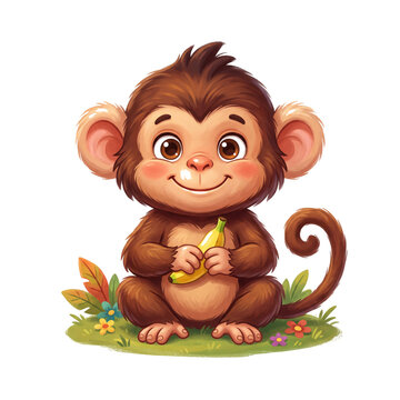 Cute monkey