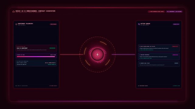Voice AI Customer Support Dashboard with Sentiment Telemetry