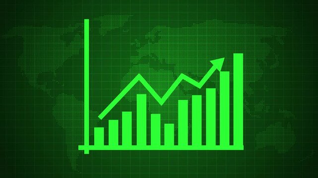 Revenue and Profit Growth Animation for Corporate Business Reports
