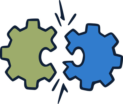 Cognitive Dissonance Psychology Icon