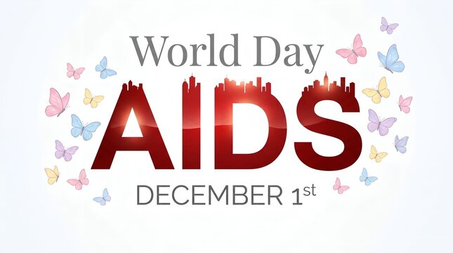 Raising awareness and support for world aids day on december 1st each year