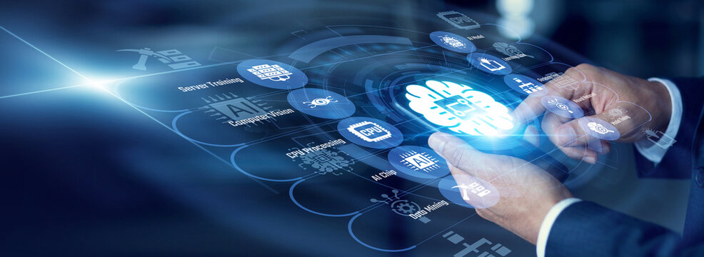 Lead data scientist tweaking models on a mobile phone for advanced Machine Learning across a digital world map, viewing predictive analytics on a bright Virtual screen for smarter automation.